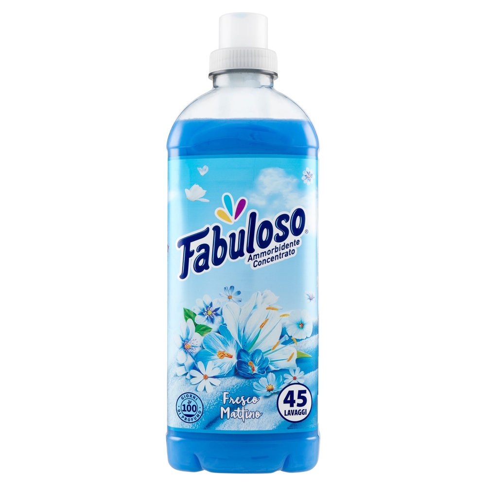 Fabuloso ammorbidente concentrato Fresco mattino 45 lavaggi 1 L